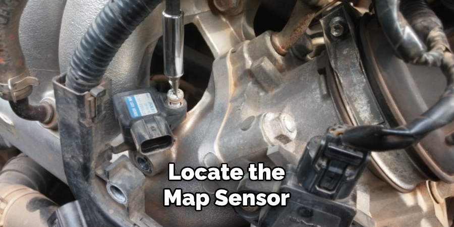 Locate the Map Sensor