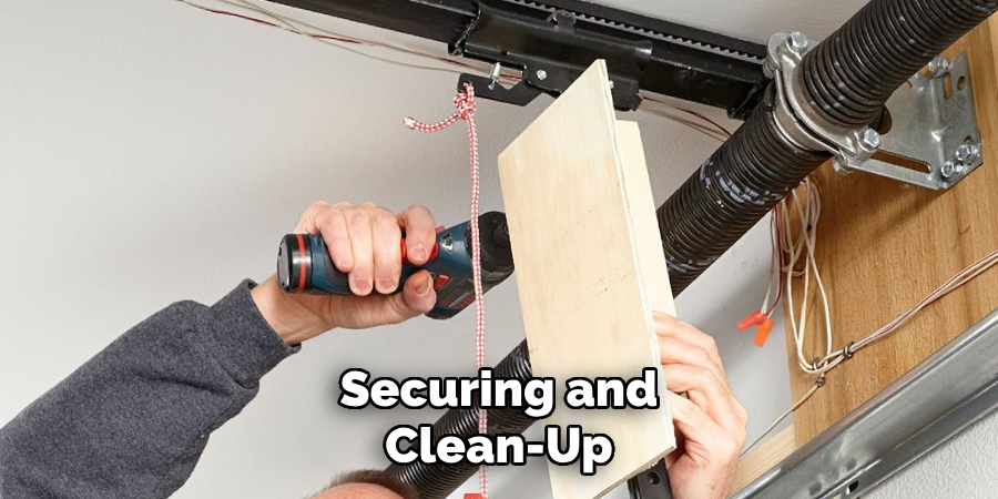 Securing and Clean-Up