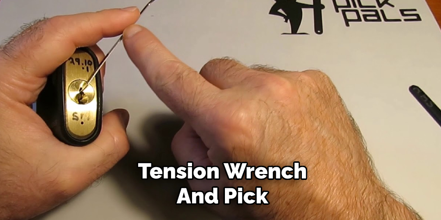 Tension Wrench and Pick