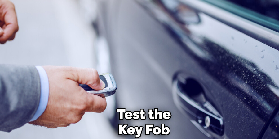 Test the Key Fob