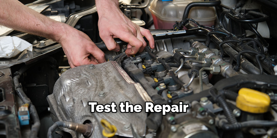 Test the Repair