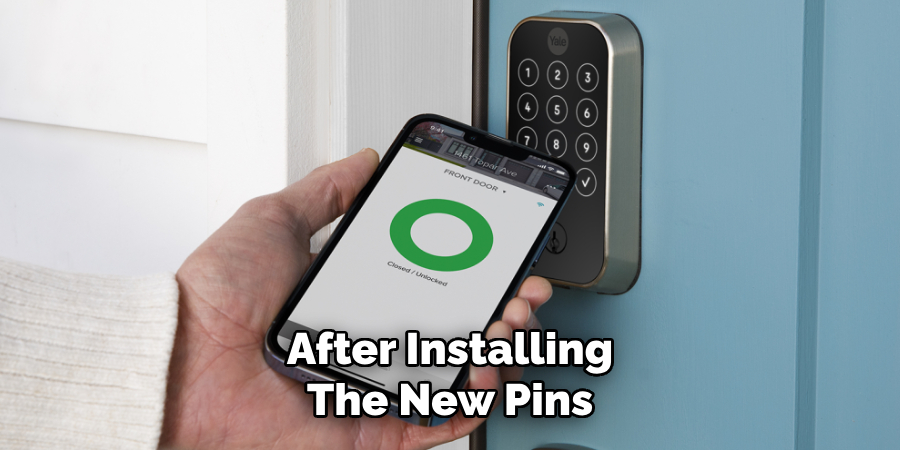 After Installing
The New Pins