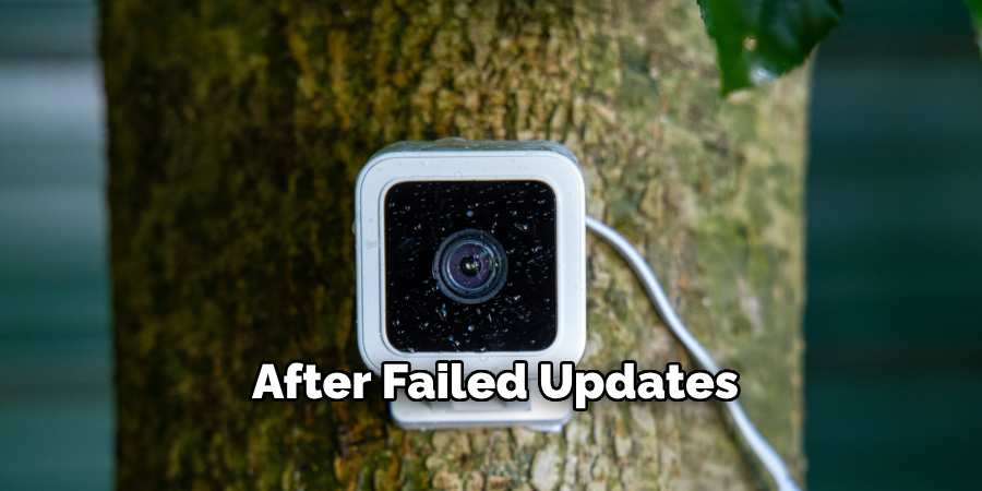 After Failed Updates