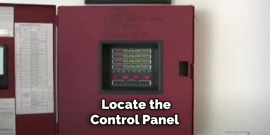 Locate the Control Panel