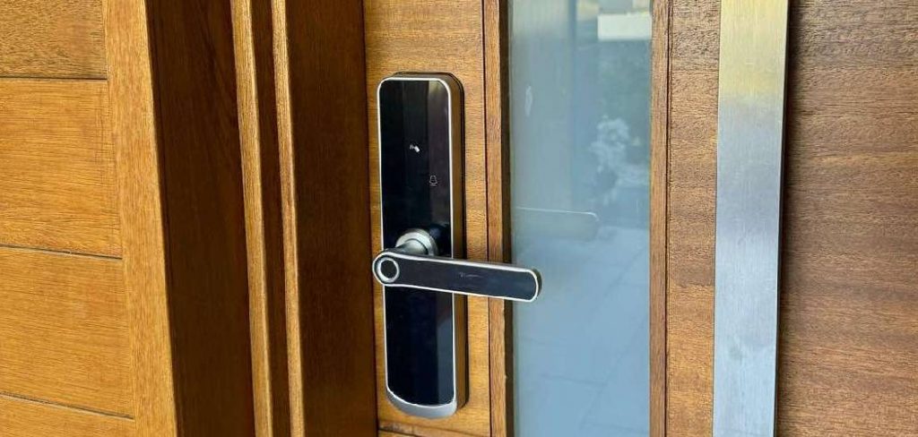 How to Open Fingerprint Door Lock