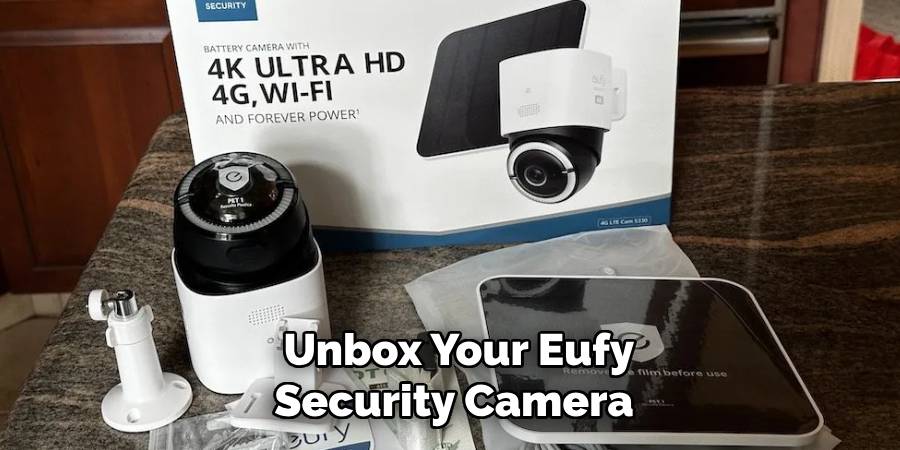 Unbox Your Eufy Security Camera