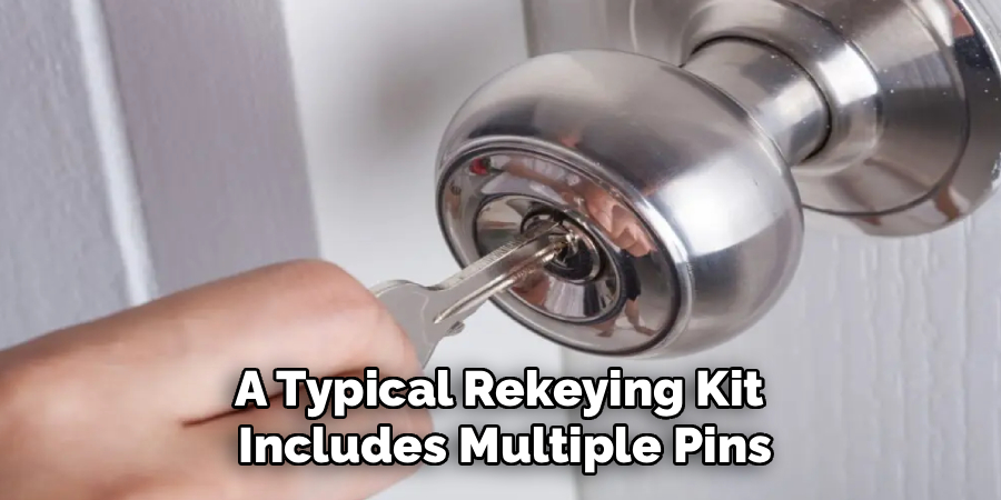 A Typical Rekeying Kit 
Includes Multiple Pins