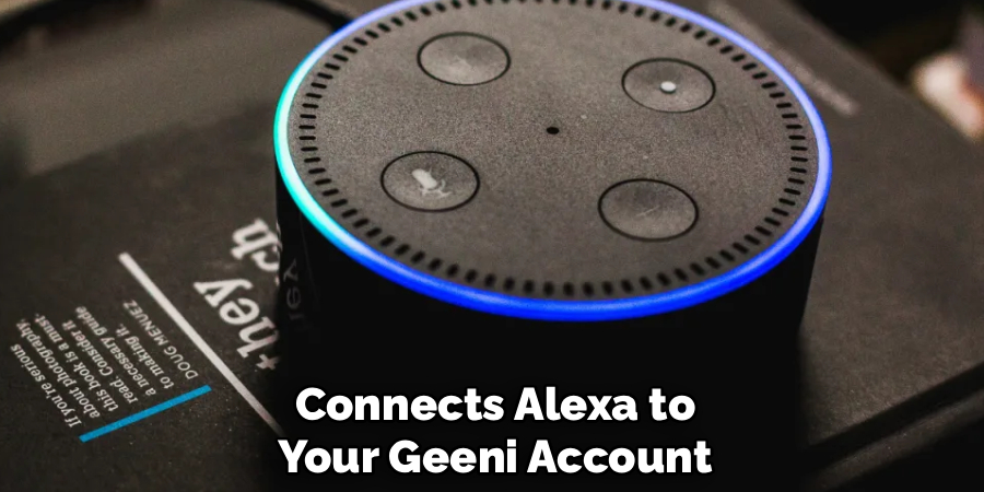 Connects Alexa to
Your Geeni Account