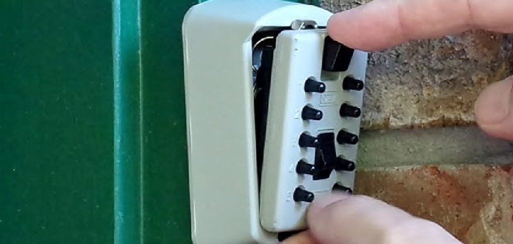 How to Unlock a Lockbox 
