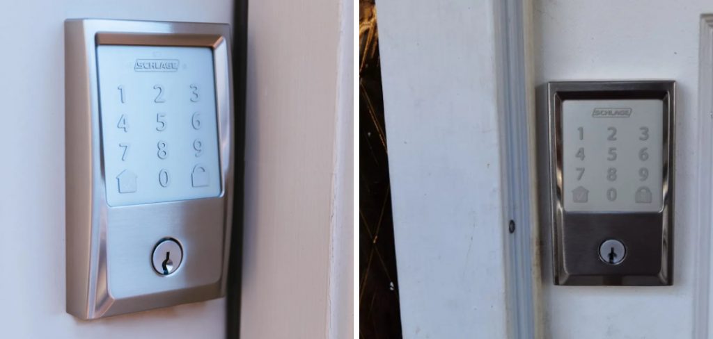 How to Use a Schlage Keypad Lock 