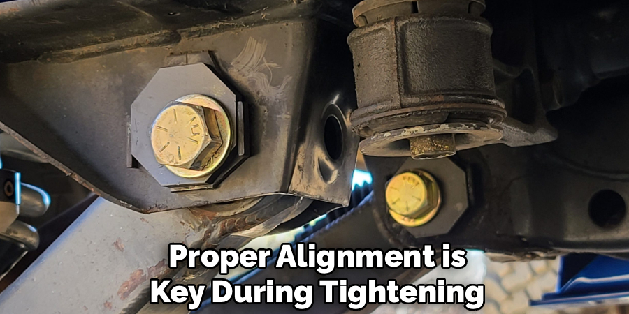 Proper Alignment is
Key During Tightening