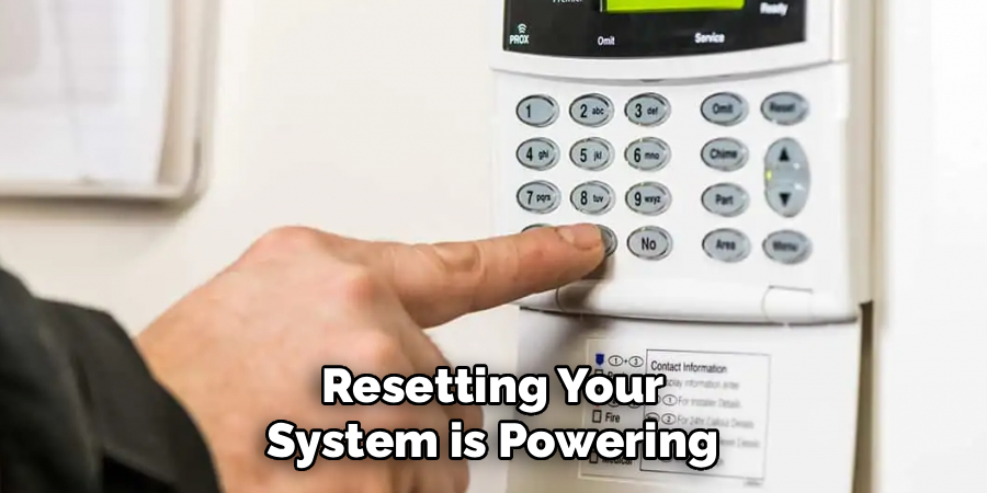 Resetting Your System is Powering