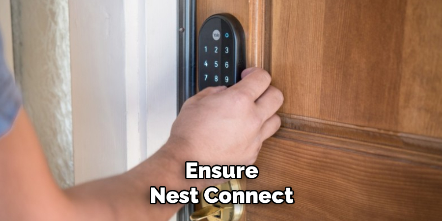 Ensure Nest Connect