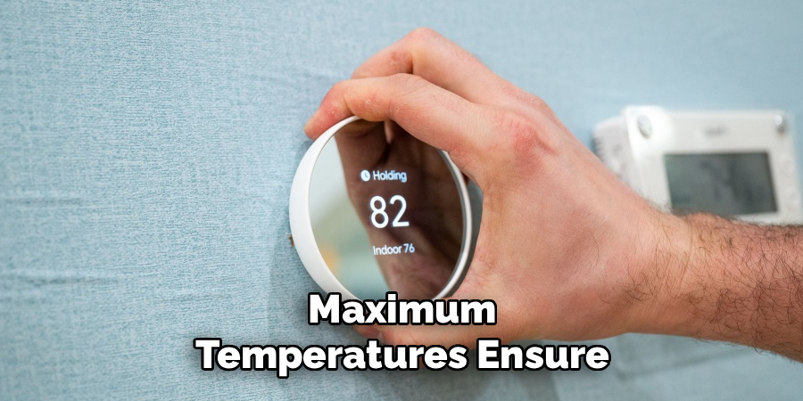 Maximum Temperatures Ensure