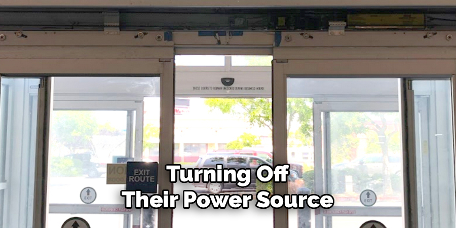 Turning Off Their Power Source