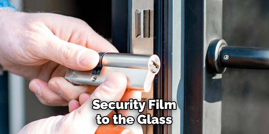 Security Film to the Glass