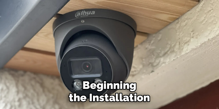 Beginning the Installation