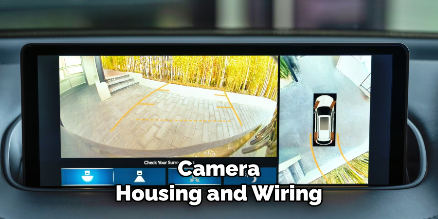 Camera Housing and Wiring