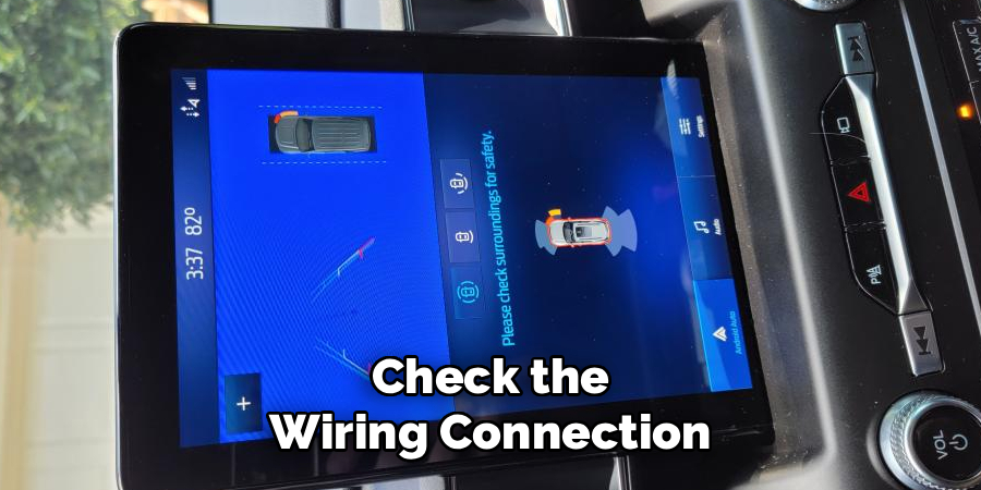 Check the Wiring Connection