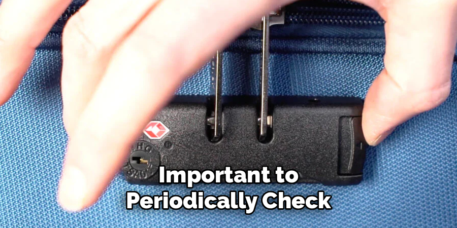 Important to Periodically Check