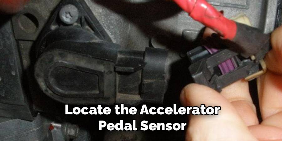Locate the Accelerator Pedal Sensor