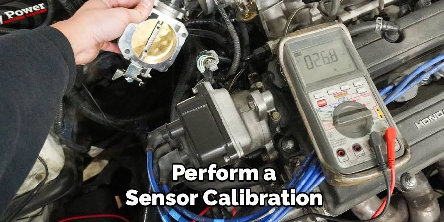 Perform a Sensor Calibration