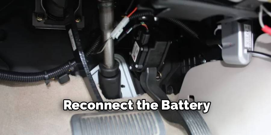 Reconnect the Battery