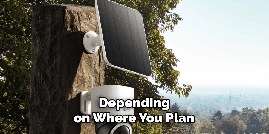 Depending on Where You Plan