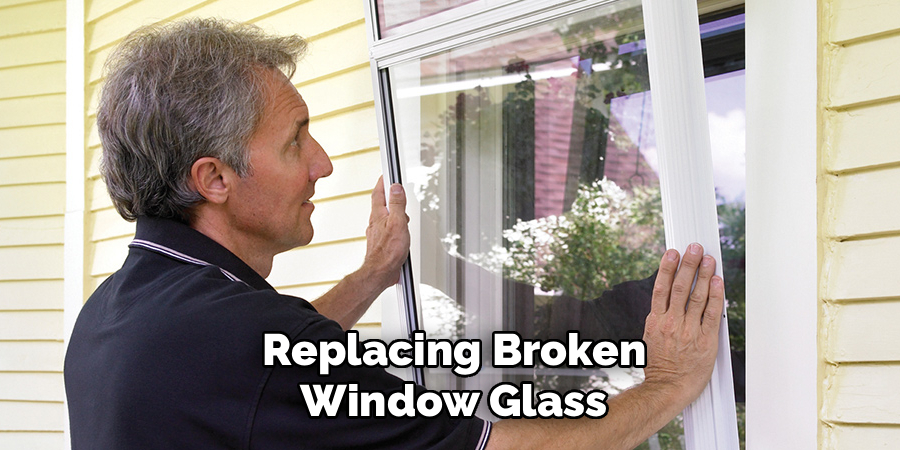 Replacing Broken Window Glass