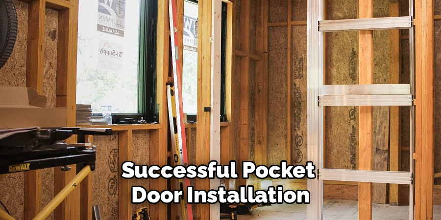 Successful Pocket 
Door Installation