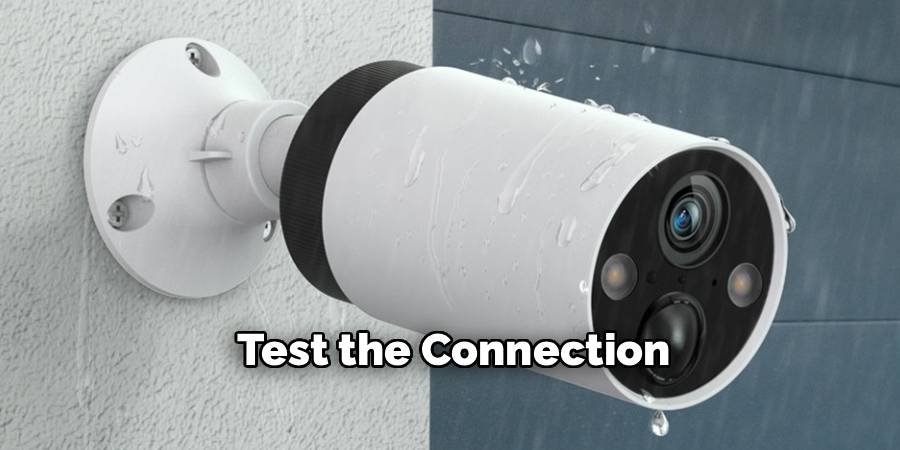 Test the Connection