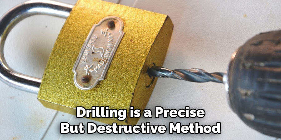 Drilling is a Precise
But Destructive Method