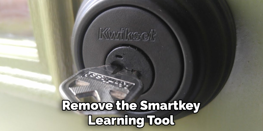 Remove the Smartkey
Learning Tool