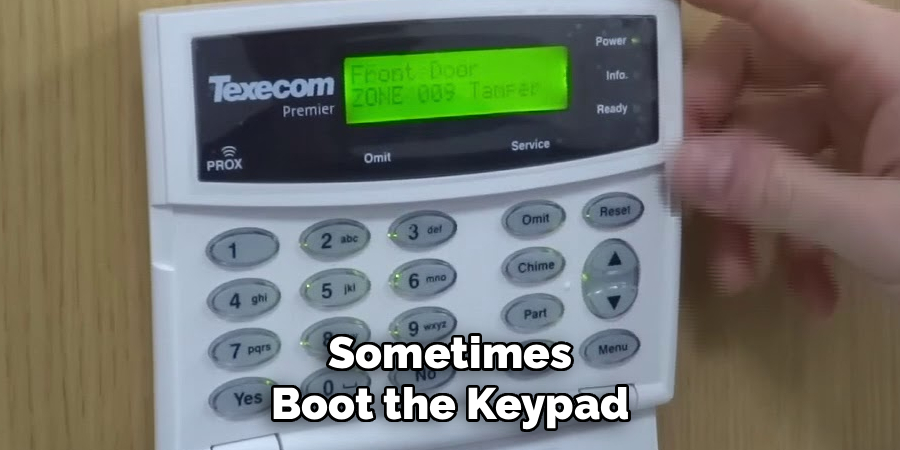 Sometimes Boot the Keypad