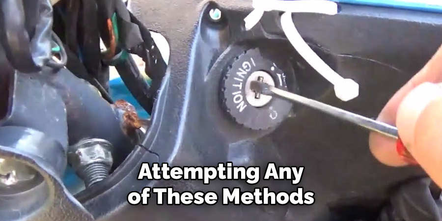 Attempting Any of These Methods