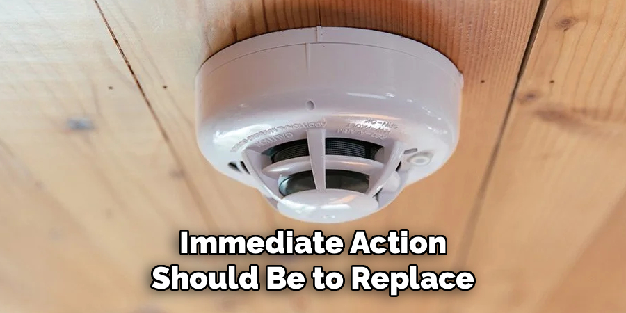 Immediate Action Should Be to Replace