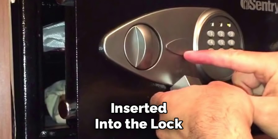 Inserted Into the Lock