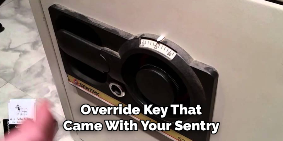 Override Key That Came With Your Sentry