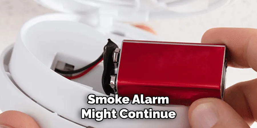 Smoke Alarm Might Continue