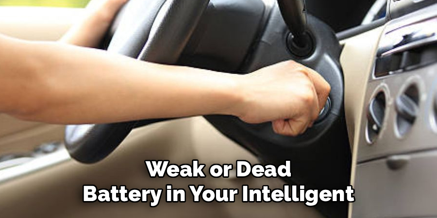 Weak or Dead Battery in Your Intelligent