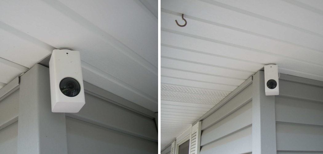 How to Attach Security Camera to Soffit