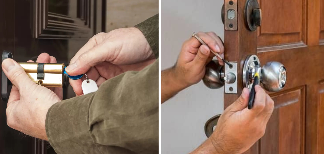 How to Fix a Loose Door Lock Cylinder