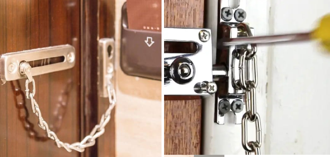 How to Install Chain Lock on Door