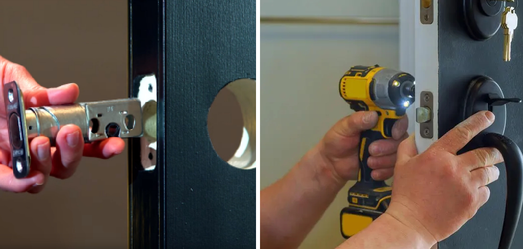 How to Install a Deadbolt Lock on a Metal Door