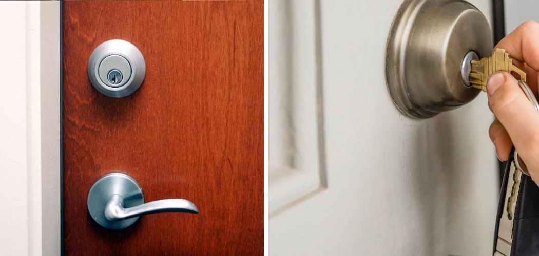 How to Open a Deadbolt Lock From the Outside