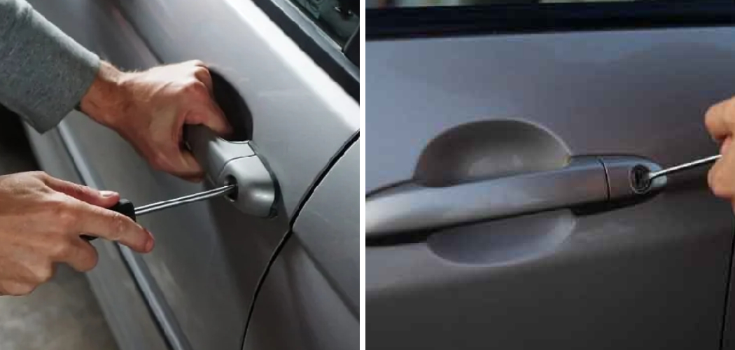 How to Unlock a Car Door with a Screwdriver