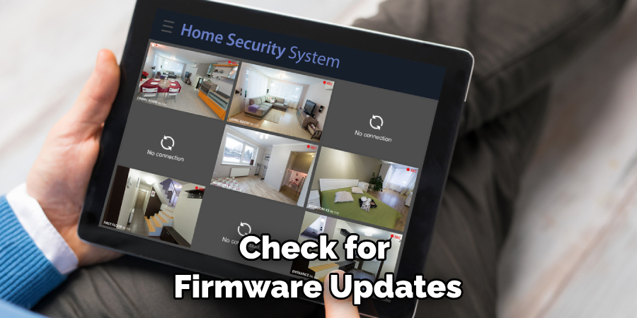 Check for Firmware Updates