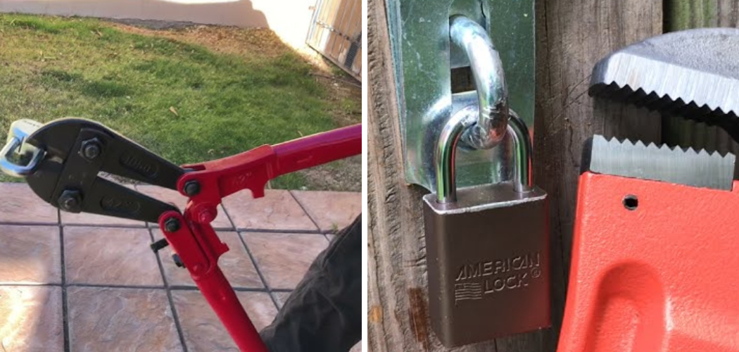 How to Cut a Master Lock with Bolt Cutters