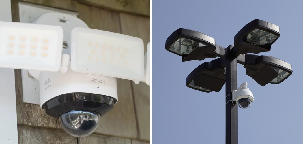 How to Place Security Cameras Near Lights