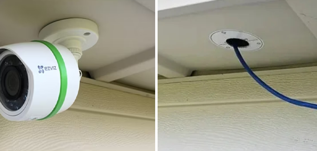 How to Run Security Camera Wires Without Attic